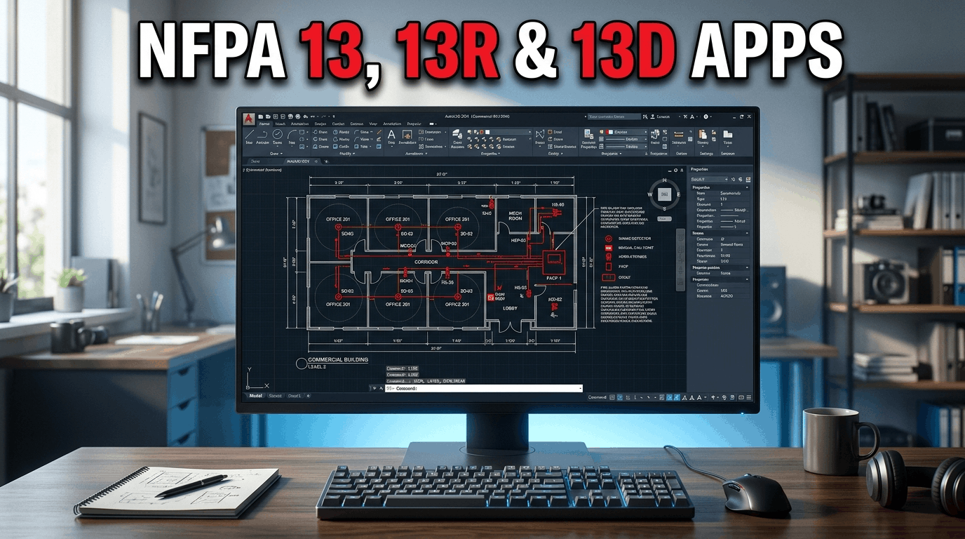 NFPA 13, 13R & 13D Apps